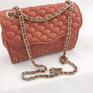 Rebecca Minkoff studded quilted bag